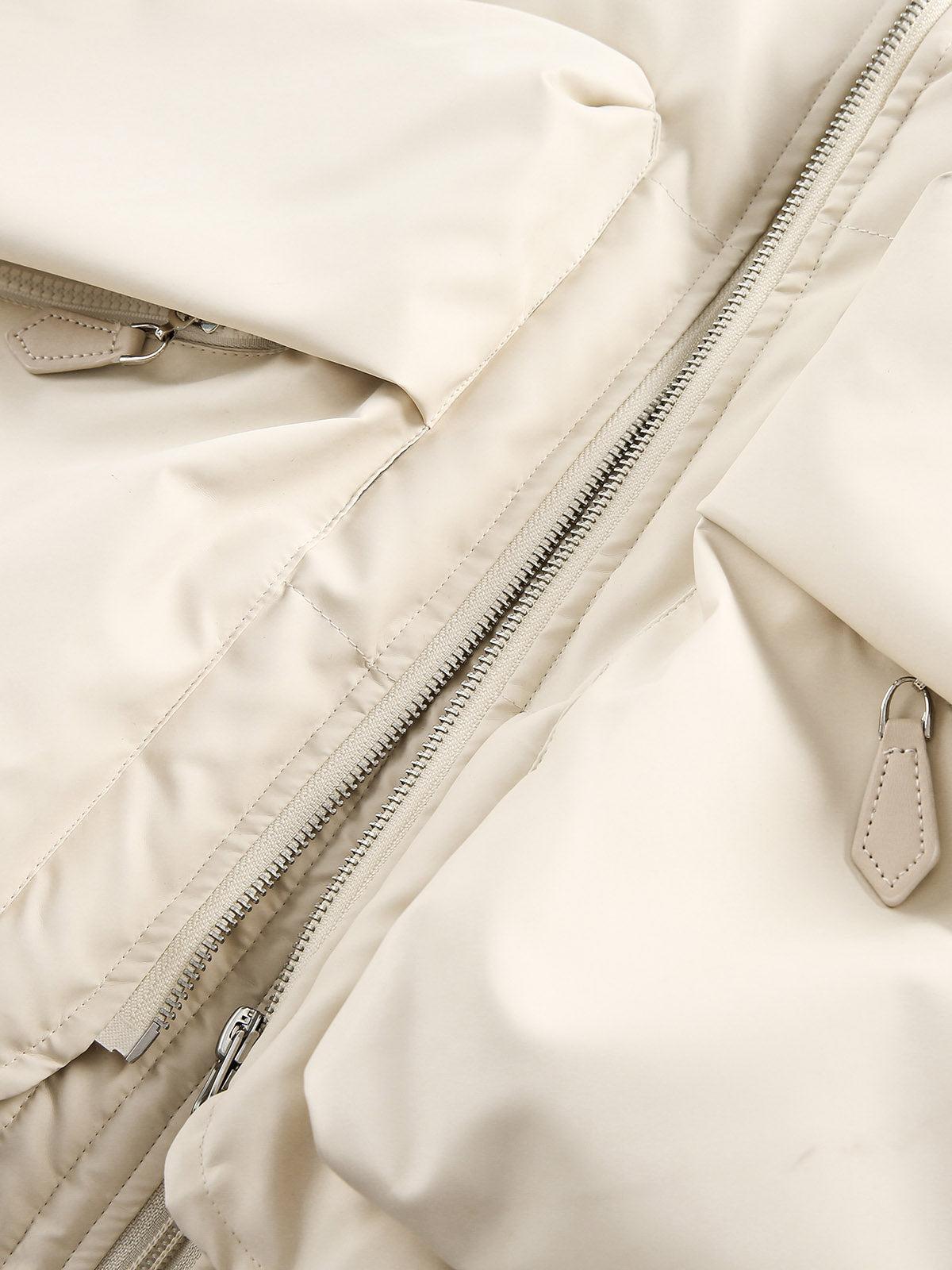 Concert Outfit Retro Patchwork Multi Pocket Puffer Bomber Jacket Concert Outfit Retro Patchwork Multi Pocket Puffer Bomber Jacket