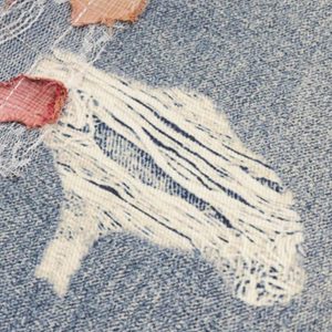 Concert Outfit Retro Patchwork Street Jeans