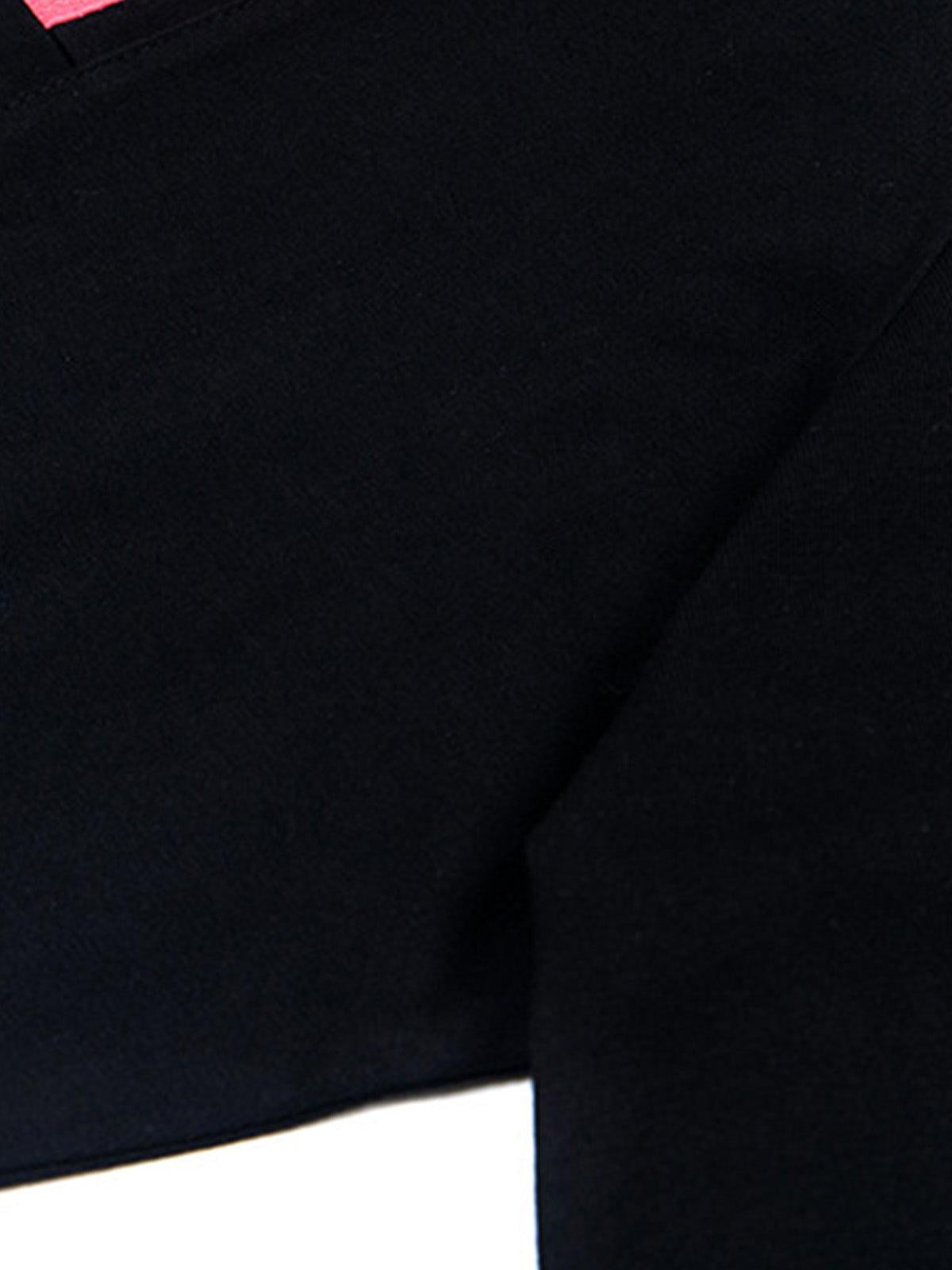 Concert Outfit Retro Patchwork Stripe Short Sleeve T-Shirt Concert Outfit Retro Patchwork Stripe Short Sleeve T-Shirt