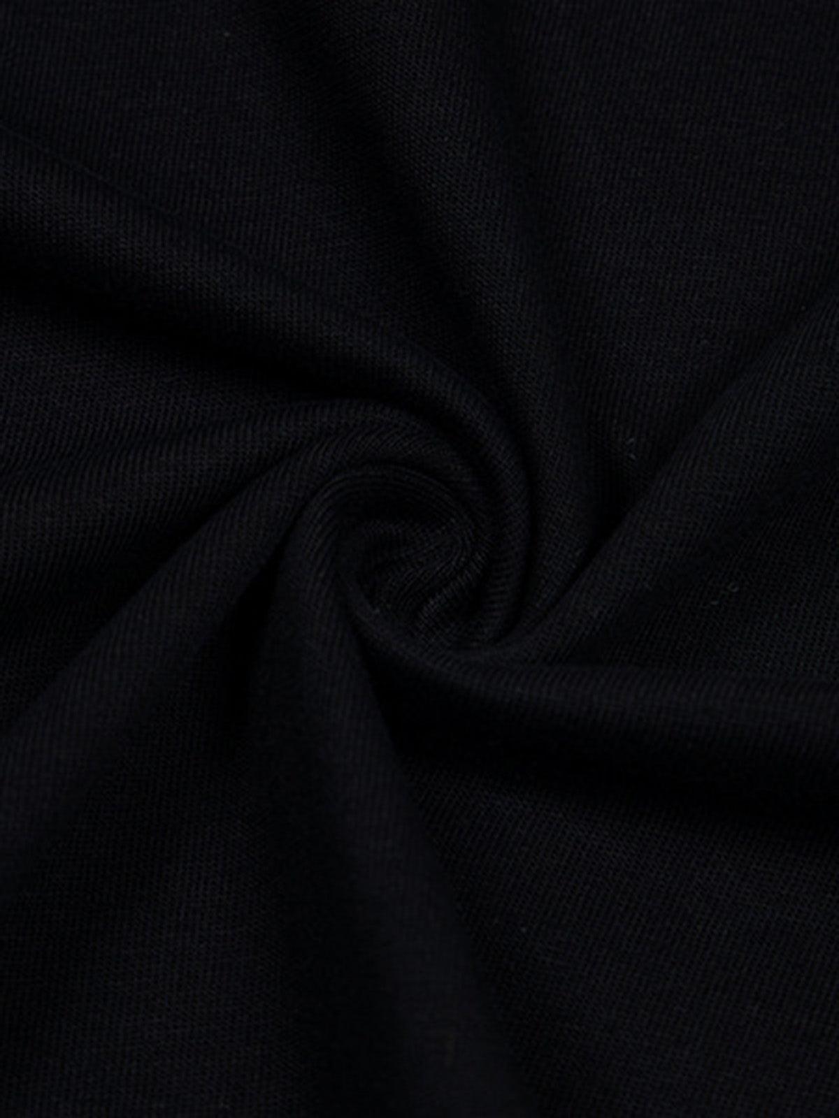 Concert Outfit Retro Patchwork Stripe Short Sleeve T-Shirt Concert Outfit Retro Patchwork Stripe Short Sleeve T-Shirt