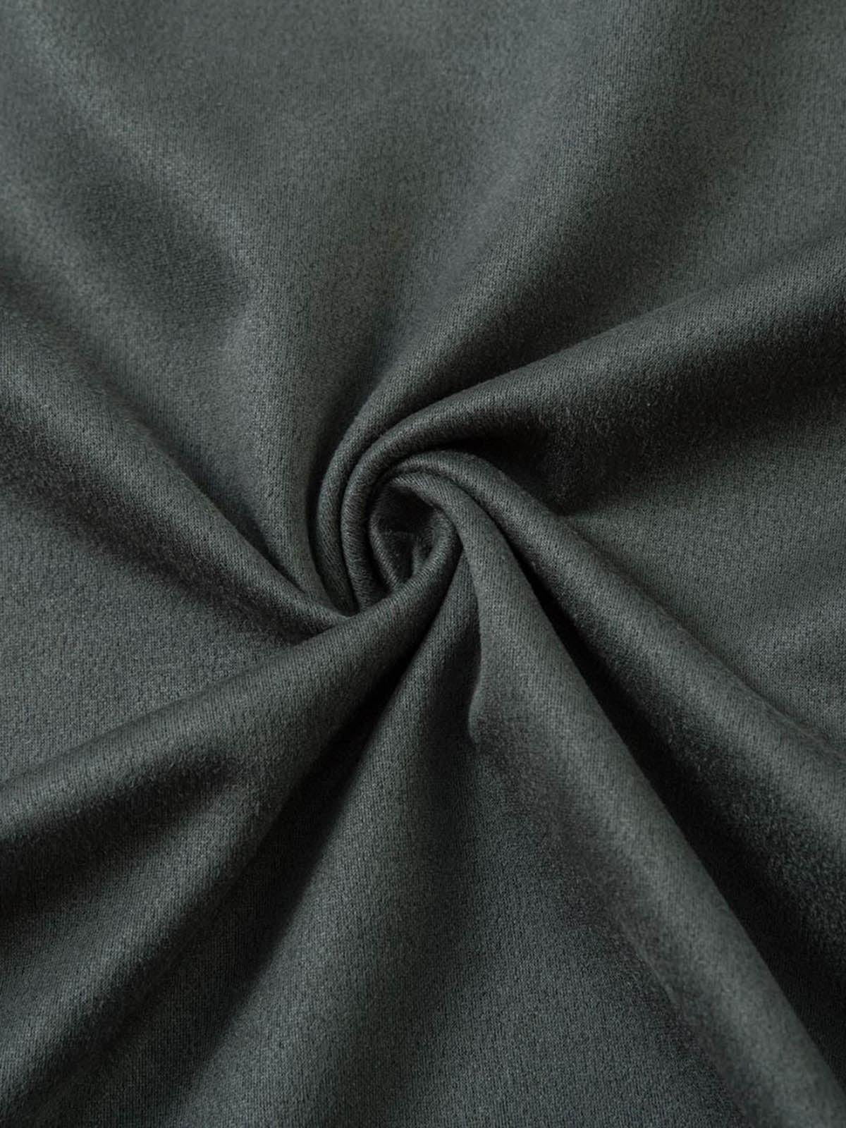 Concert Outfit Retro Quarter Zip Up Suede Embroidered T-Shirt Concert Outfit Retro Quarter Zip Up Suede Embroidered T-Shirt