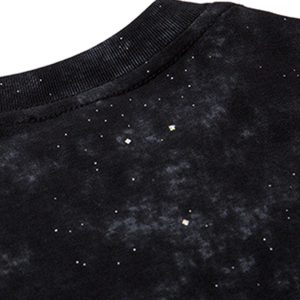 Concert Outfit Retro Rhinestone Cross Chain Vest