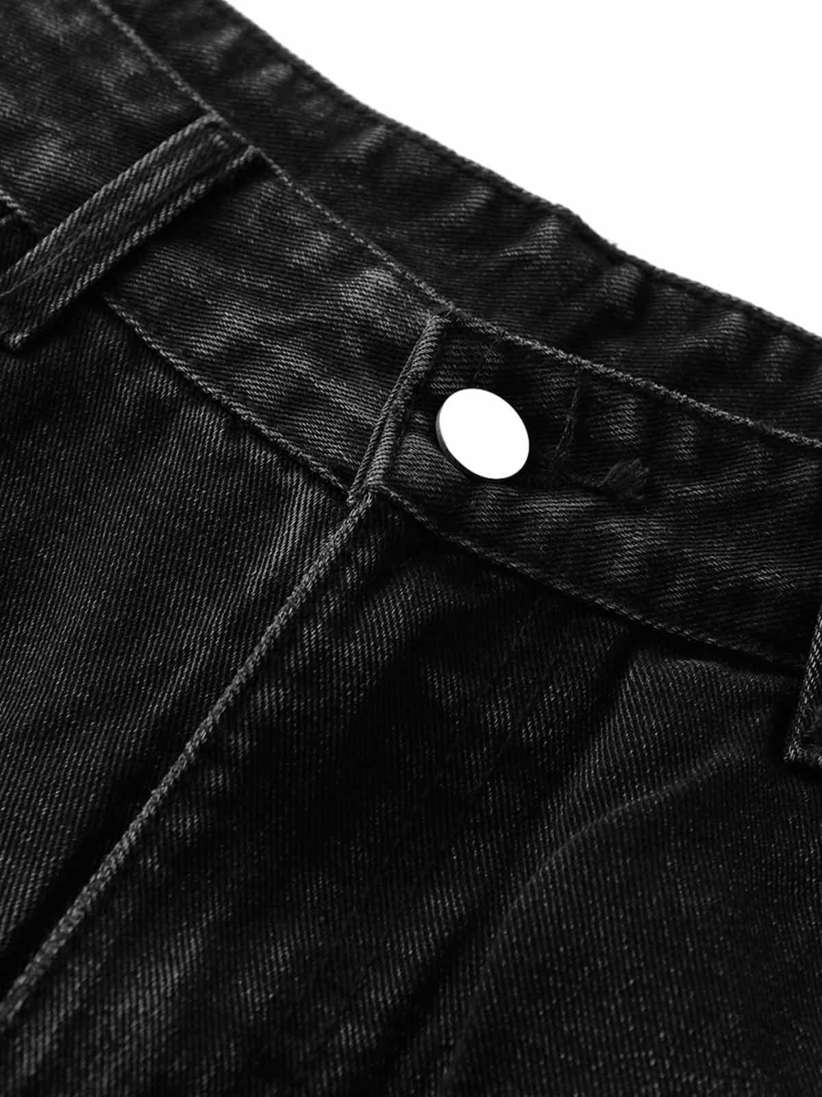 Concert Outfit Retro Ripped Contrast Plaid Denim Shorts Concert Outfit Retro Ripped Contrast Plaid Denim Shorts