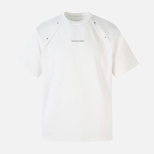 Concert Outfit Retro Rivet Letter Embroidered T-Shirt