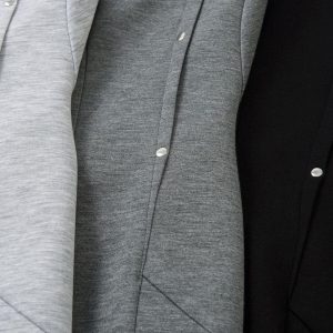 Concert Outfit Retro Rivet Pleated Functional T-Shirt