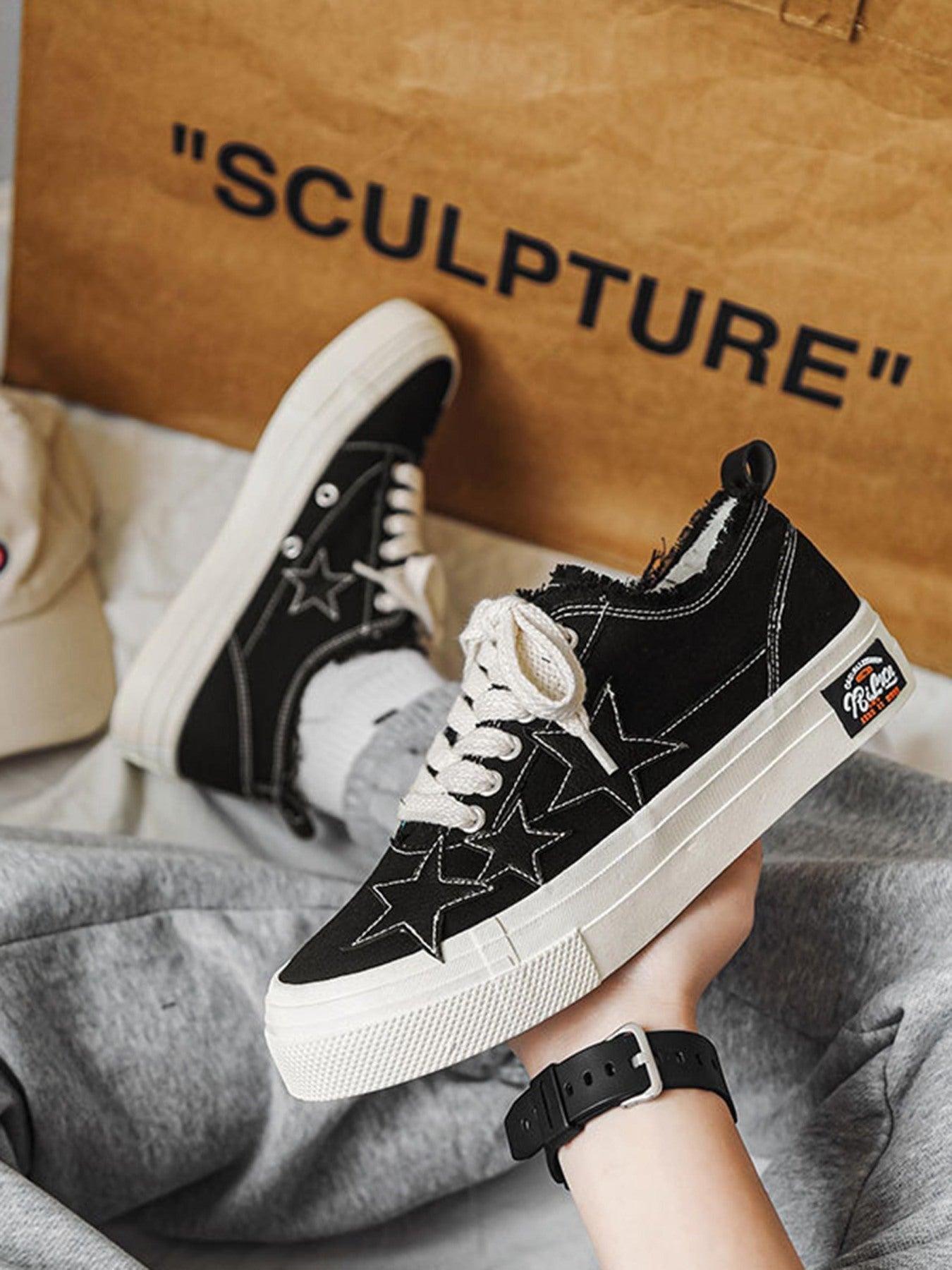 Concert Outfit Retro Star Canvas Shoes Concert Outfit Retro Star Canvas Shoes