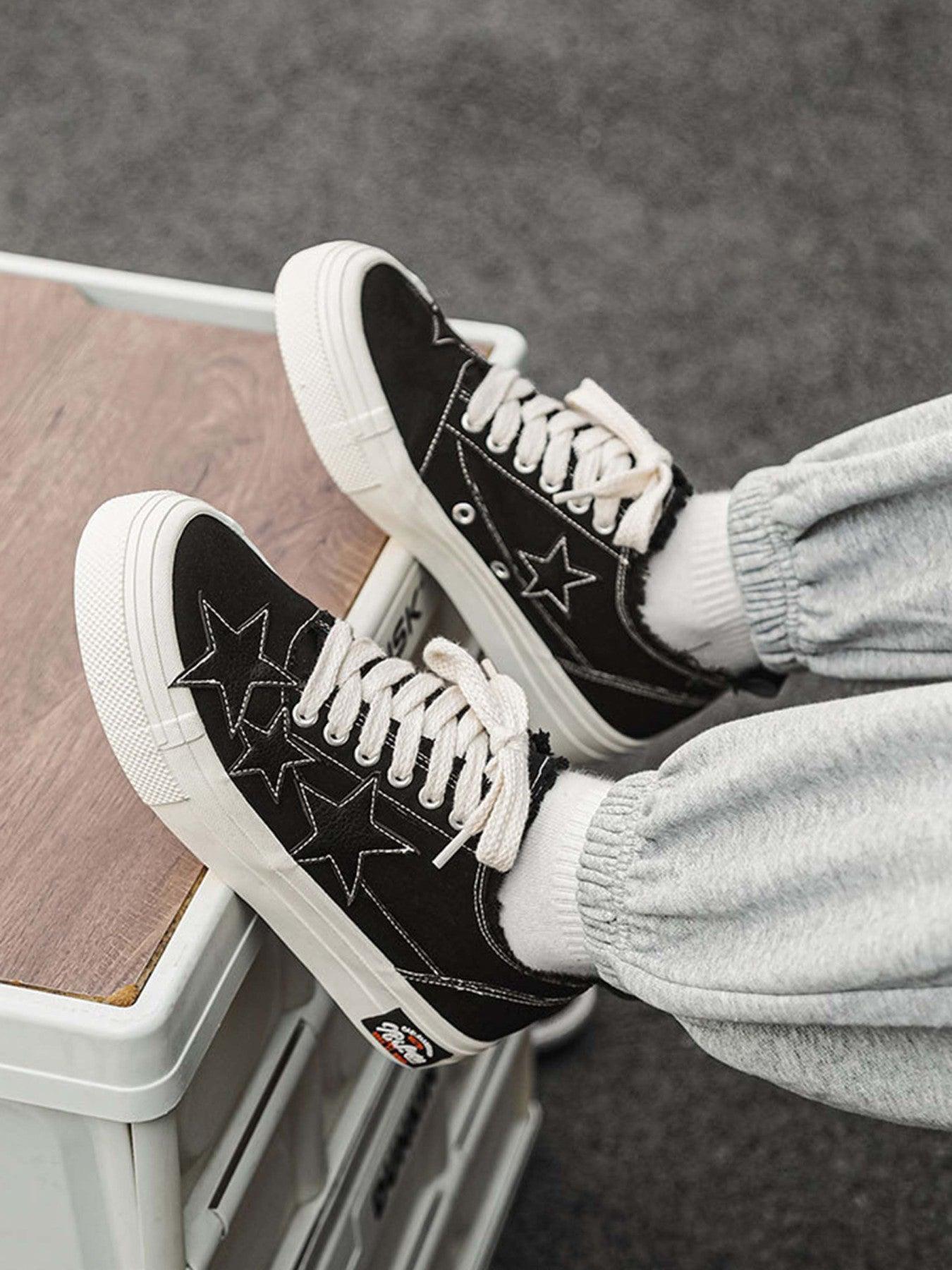 Concert Outfit Retro Star Canvas Shoes Concert Outfit Retro Star Canvas Shoes