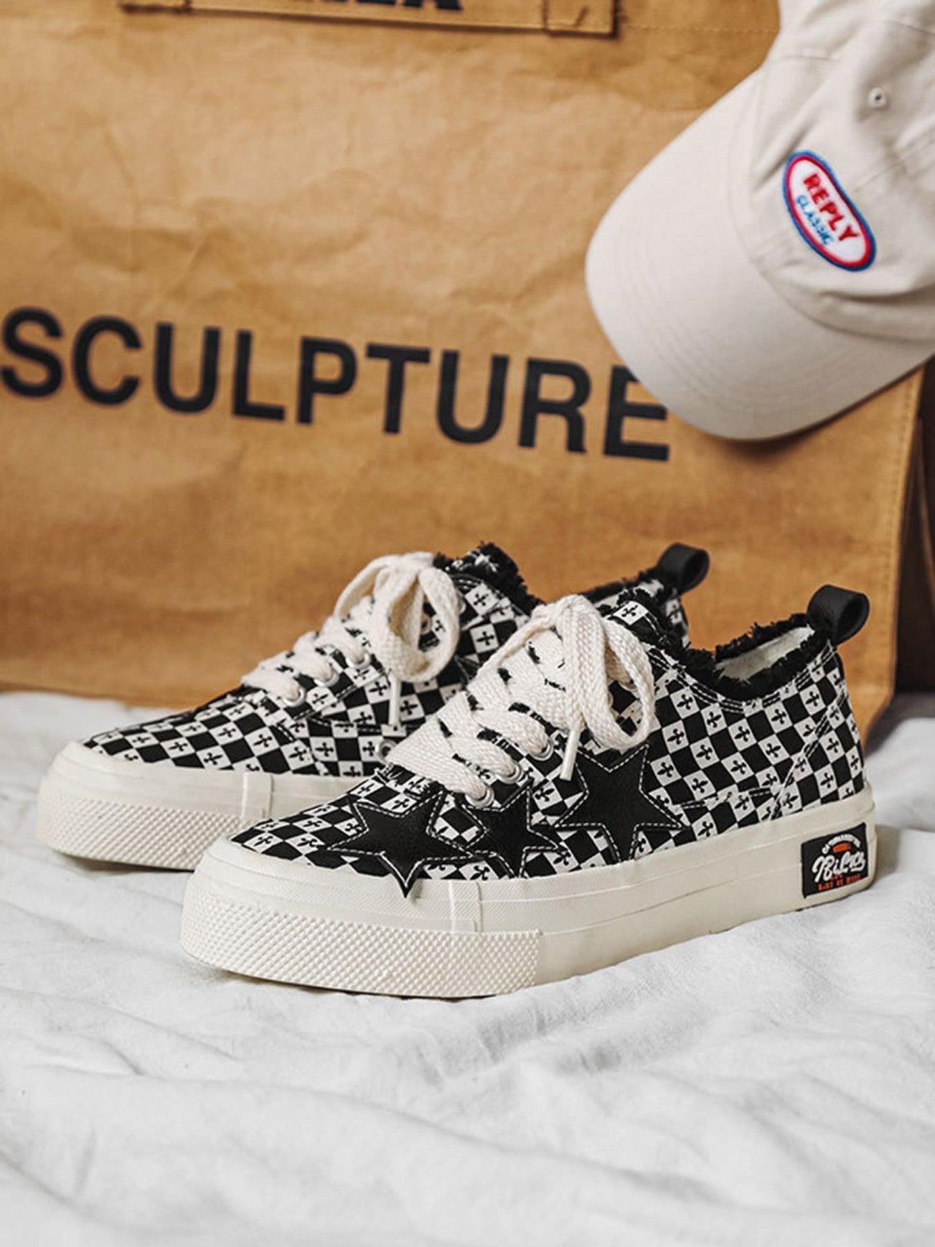 Concert Outfit Retro Star Canvas Shoes Concert Outfit Retro Star Canvas Shoes