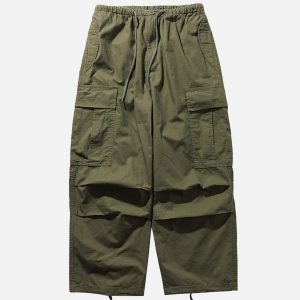 Concert Outfit Retro Straight Casual Pants