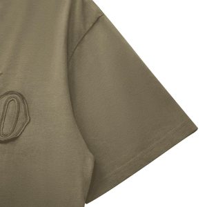 Concert Outfit Retro Street Gradient Star Embroidery Rap T-Shirt