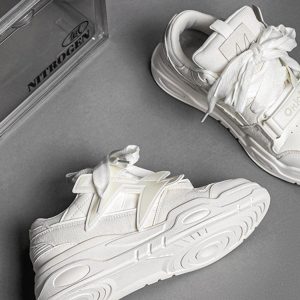 Concert Outfit Retro Thick-Soled Board Shoes