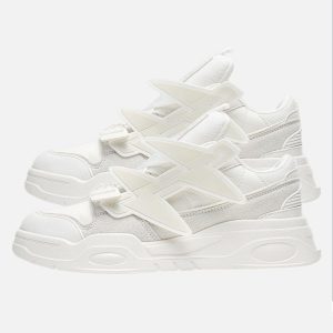 Concert Outfit Retro Thick-Soled Board Shoes