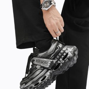 Concert Outfit Retro Tire Sole Chunky Sneakers