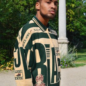 Concert Outfit Retro Typography Polo Tee