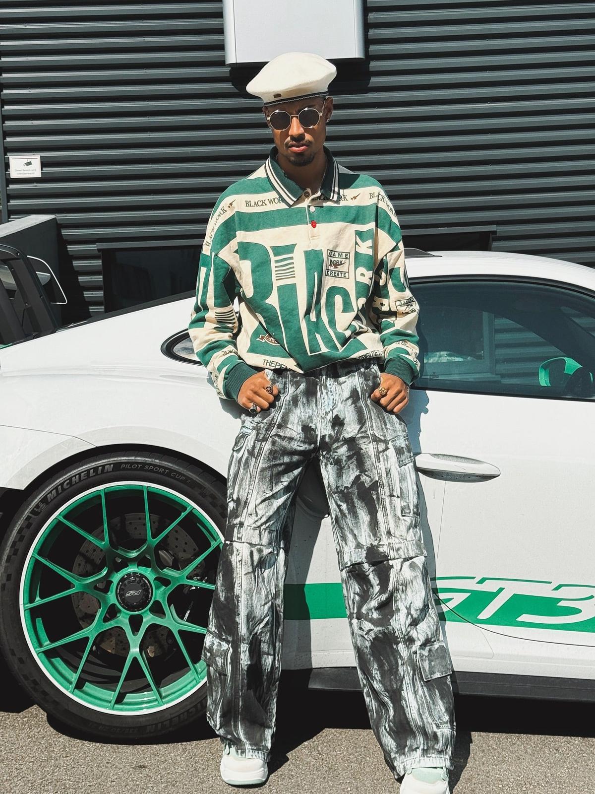 Concert Outfit Retro Typography Polo Tee Concert Outfit Retro Typography Polo Tee