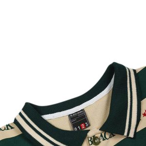 Concert Outfit Retro Typography Polo Tee