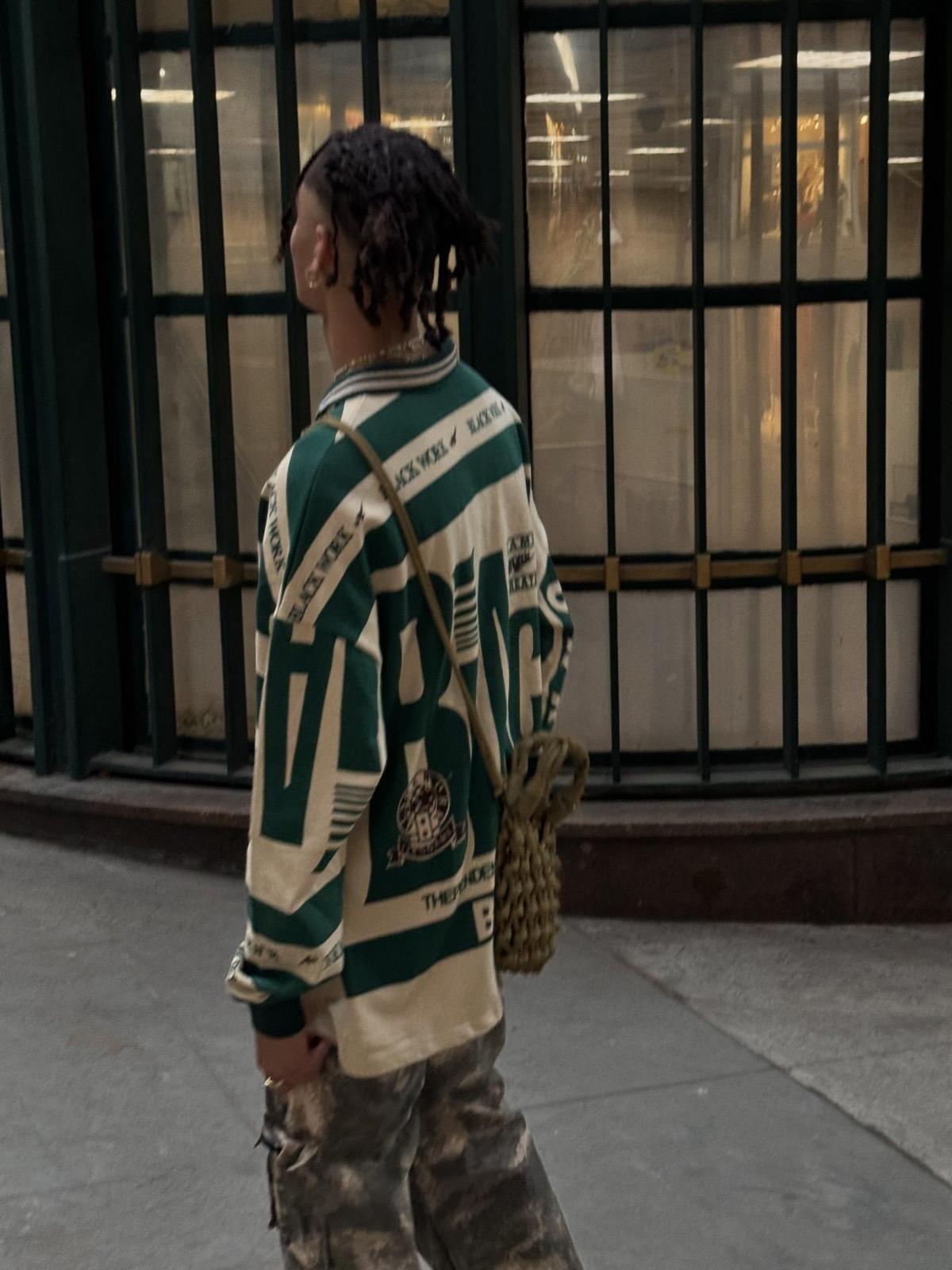 Concert Outfit Retro Typography Polo Tee Concert Outfit Retro Typography Polo Tee