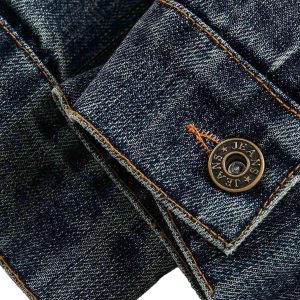 Concert Outfit Retro Washed Workwear Denim Hooded Jacket