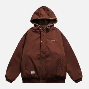 Concert Outfit Reversible Sherpa hoodie