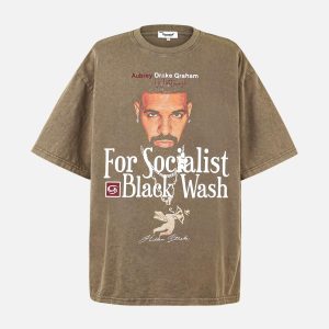 Concert Outfit Revolutionary Echo Vintage-Inspired Tee