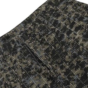 Concert Outfit Ripped Camouflage Multi-Pocket Cargo Pants