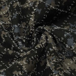 Concert Outfit Ripped Camouflage Multi-Pocket Cargo Pants