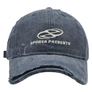 Concert Outfit Ripped Denim Baseball Cap