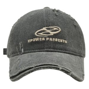 Concert Outfit Ripped Denim Baseball Cap