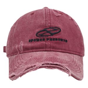 Concert Outfit Ripped Denim Baseball Cap