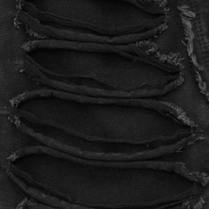 Concert Outfit Ripped Double Straight Jeans