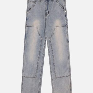 Concert Outfit Rivet Pocket Jeans