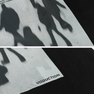 Concert Outfit Shadow Print Tee 'Don't Count the Day'