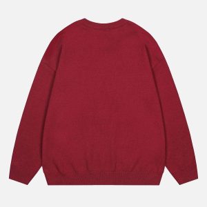 Concert Outfit Sika Deer Crew Neck Sweater