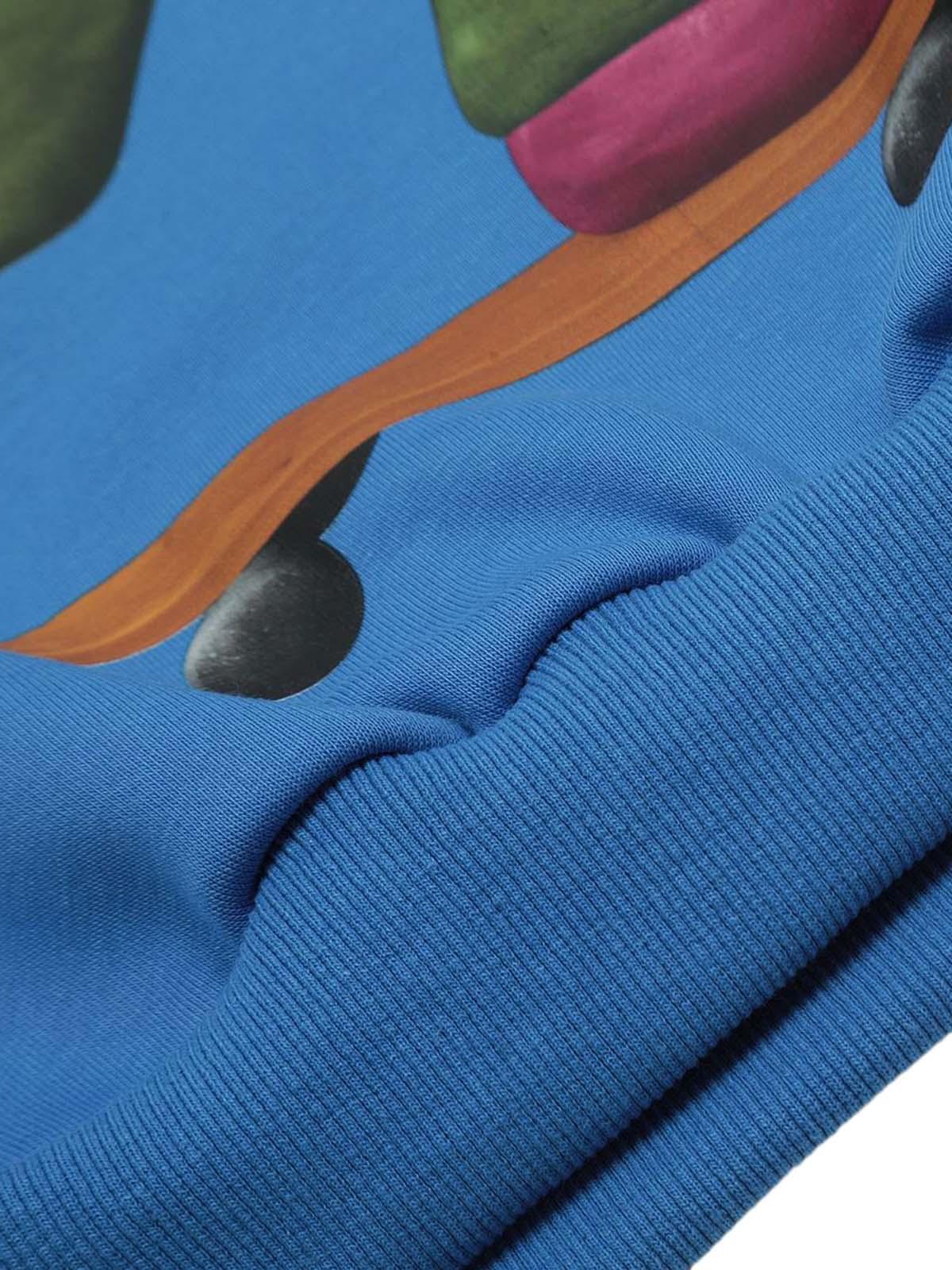 Concert Outfit Skateboard Character Printed Hoodie Concert Outfit Skateboard Character Printed Hoodie