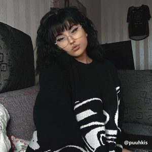 Concert Outfit Skeleton Portrait Sweater