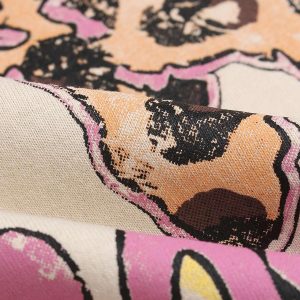 Concert Outfit Skull Print Crew Neck T-Shirt