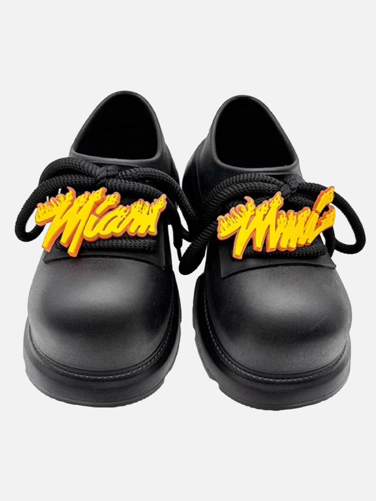 Concert Outfit Slip-On Derby Platform Shoes Concert Outfit Slip-On Derby Platform Shoes