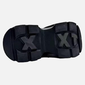 Concert Outfit Slip-On Derby Platform Shoes