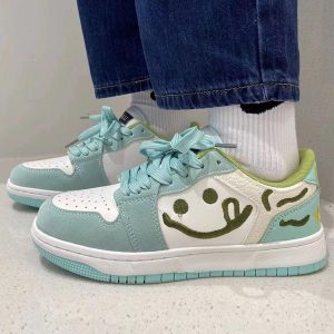 Concert Outfit Smiley Skateboarding Shoes