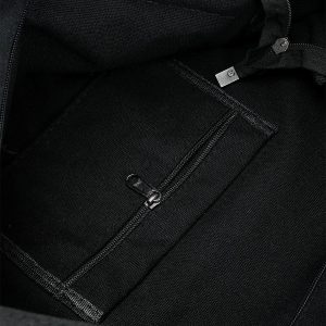 Concert Outfit Solid Color Big Pocket Shoulder Bag