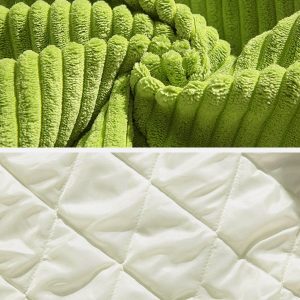 Concert Outfit Solid Corduroy Oversized Pocket Winter Coat