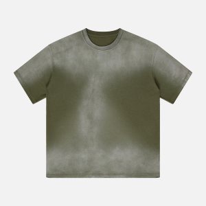 Concert Outfit Solid Washed Cotton Tee