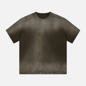 Concert Outfit Solid Washed Cotton Tee