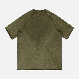 Concert Outfit Solid Washed Essential Tee