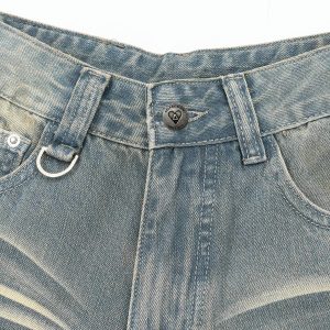 Concert Outfit Solid Washed Longline Jorts