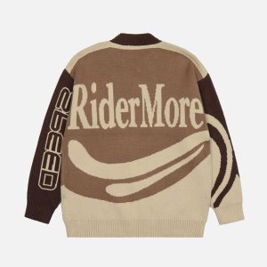 Concert Outfit SPEED' Print Cardigan