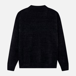 Concert Outfit Spider Knit Mohair Sweater