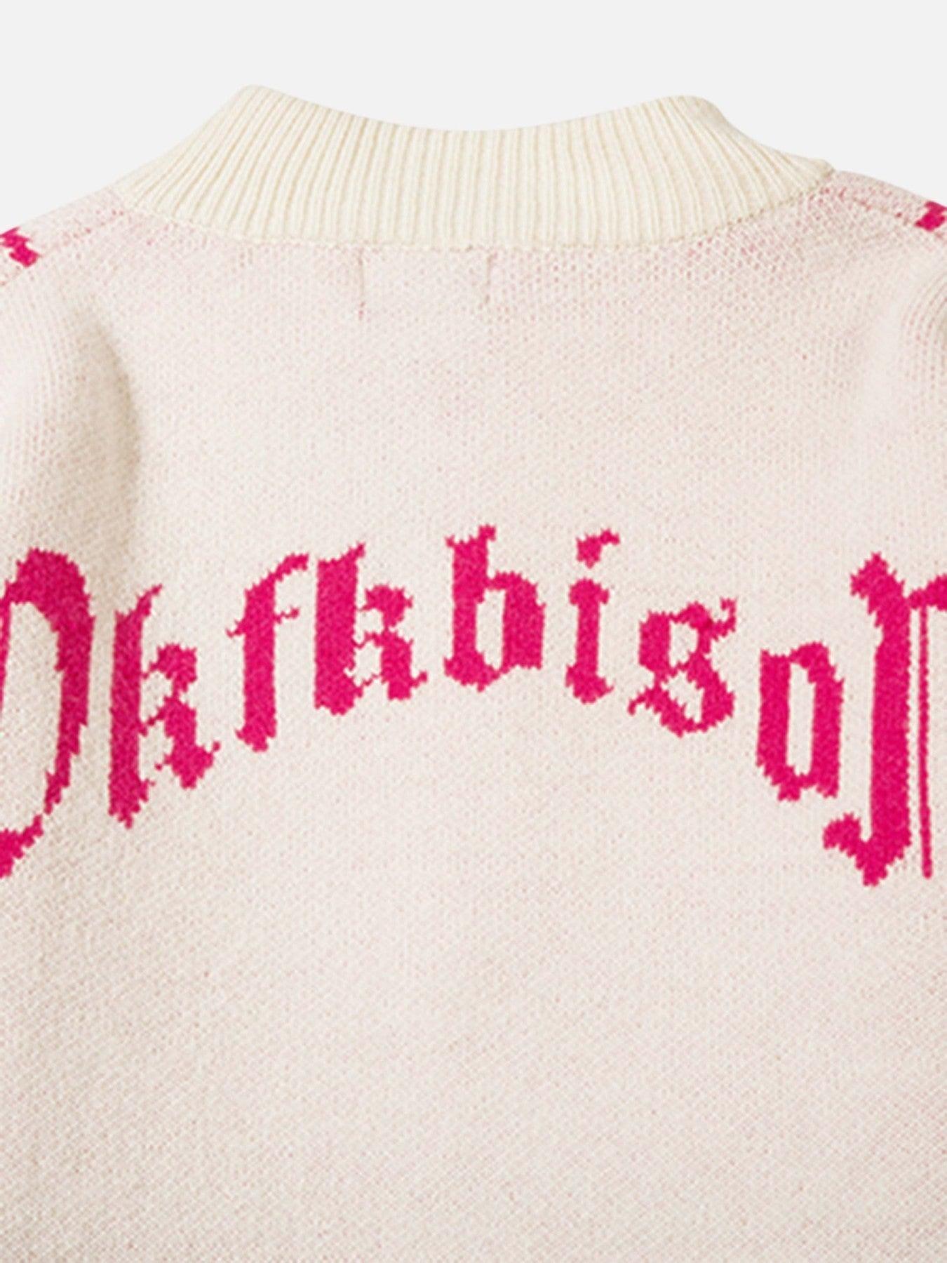 Concert Outfit Spider Loose Sweater Coat Concert Outfit Spider Loose Sweater Coat