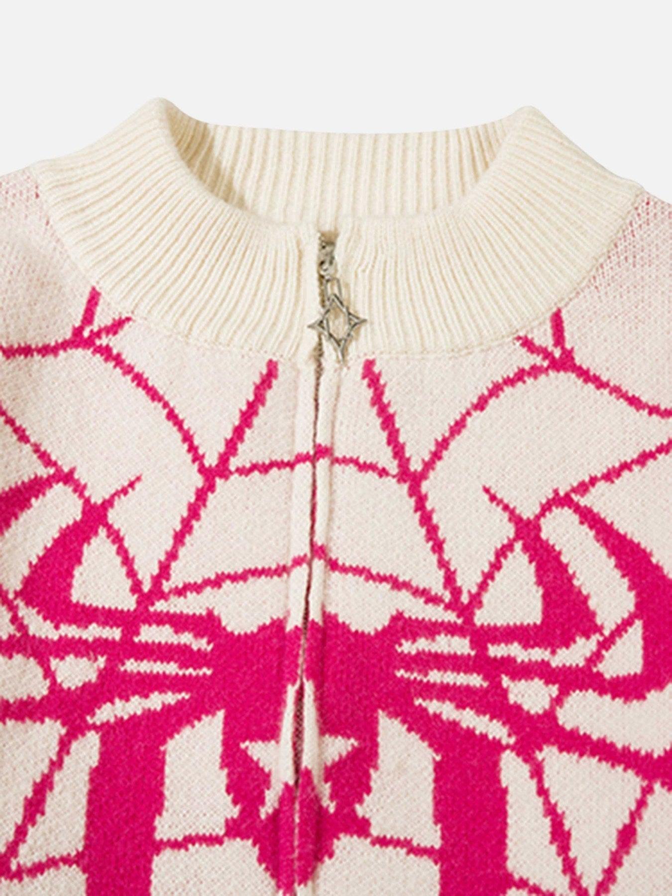 Concert Outfit Spider Loose Sweater Coat Concert Outfit Spider Loose Sweater Coat