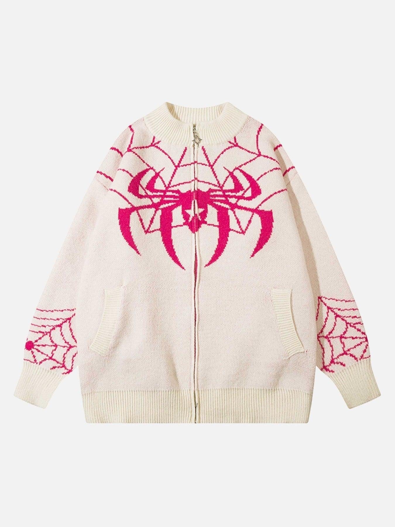 Concert Outfit Spider Loose Sweater Coat Concert Outfit Spider Loose Sweater Coat